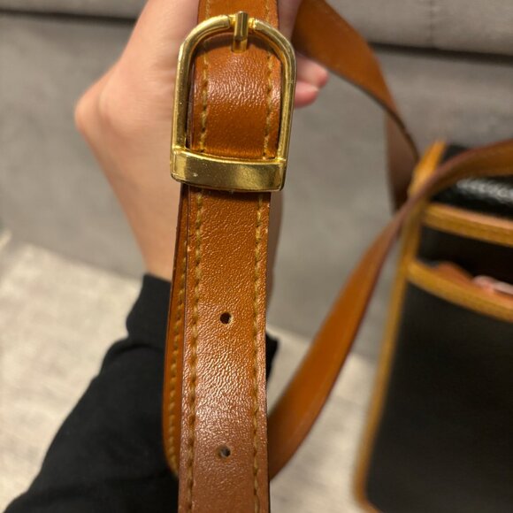 Vtg Dooney & Bourke All Weather Leather Messenger, Briefcase, Crossbody Bag - Picture 7 of 16